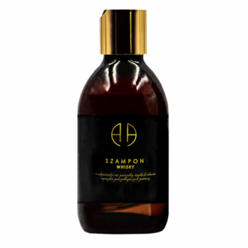Naturalny szampon dla Mężczyzn do włosów i brody WHISKY 300 ml AZIKBIO